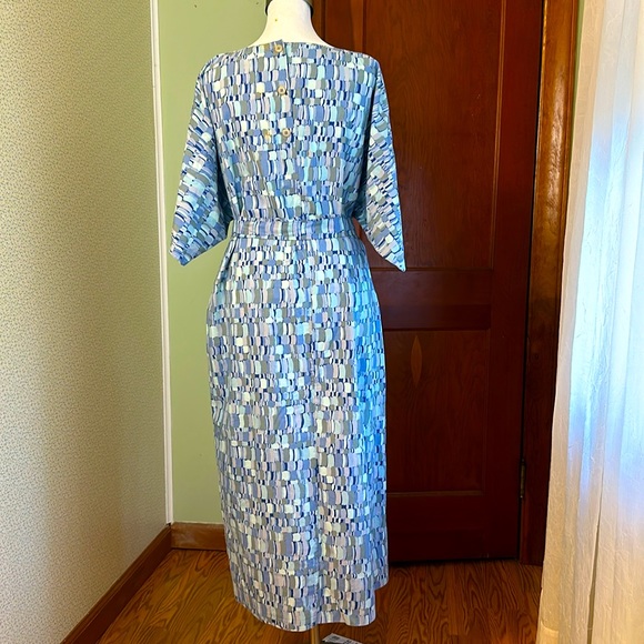 VINTAGE Rare Marimekko Print Dress, Size M - Picture 6 of 9